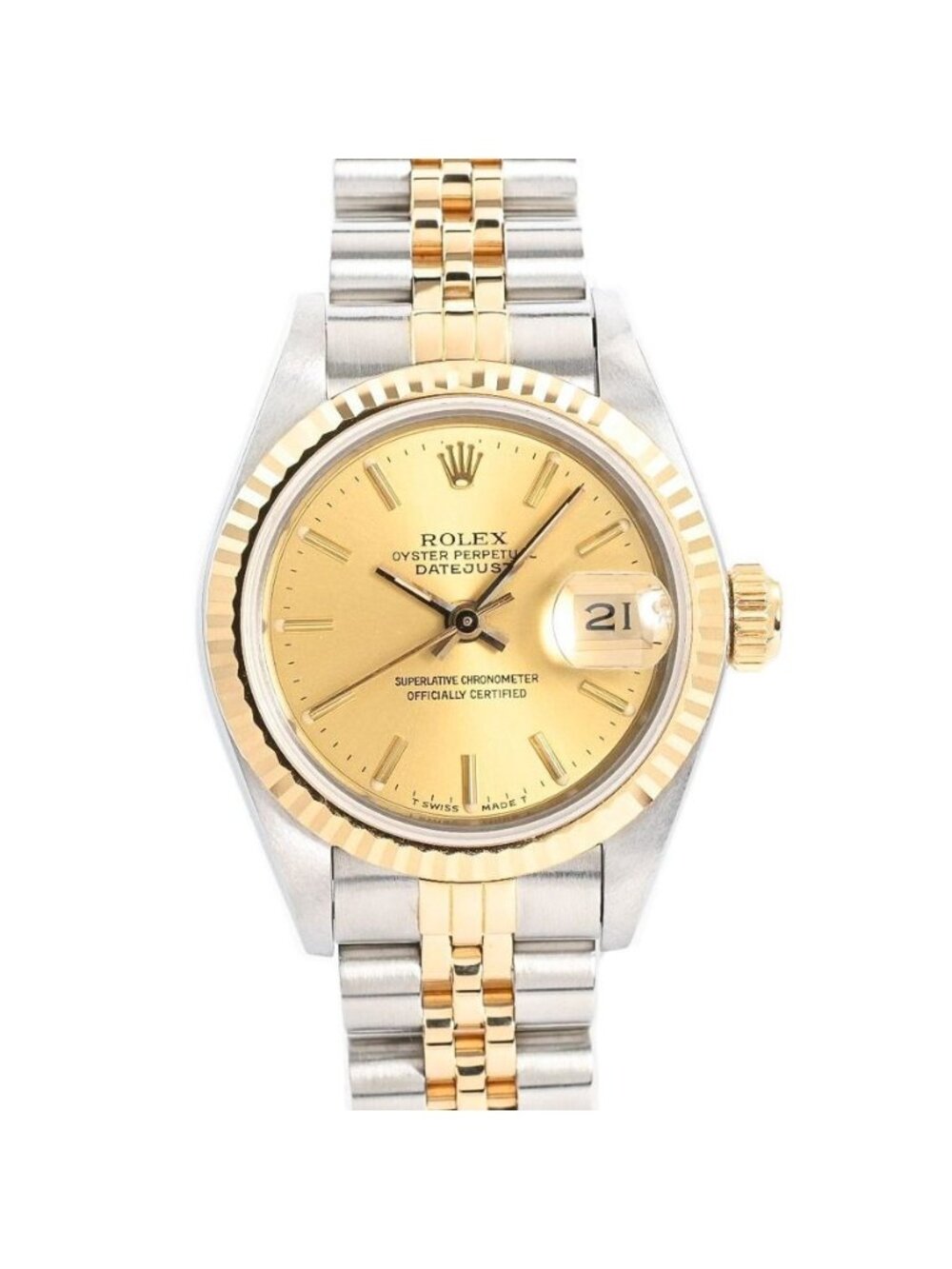 Rolex Watch Datejust Gold